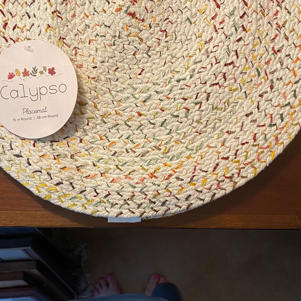 Multicolor Woven Placemat